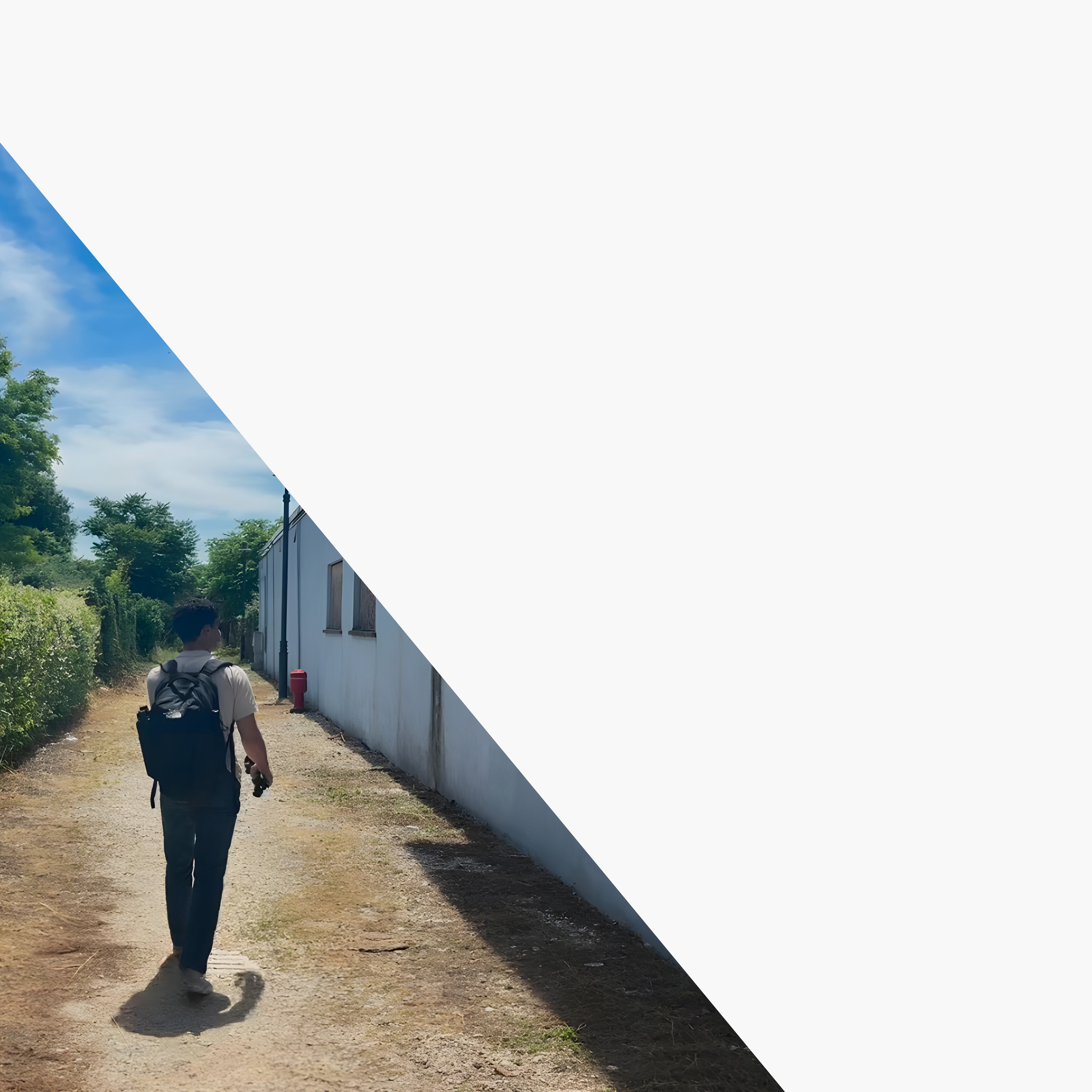 Me Walking in Burano